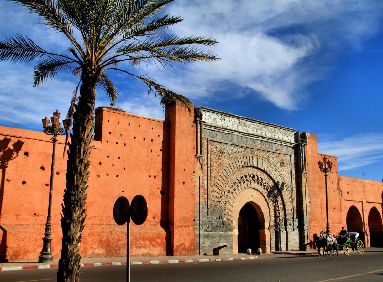 温格别墅及水疗摩洛哥传统庭院住宅 马拉喀什 外观 照片